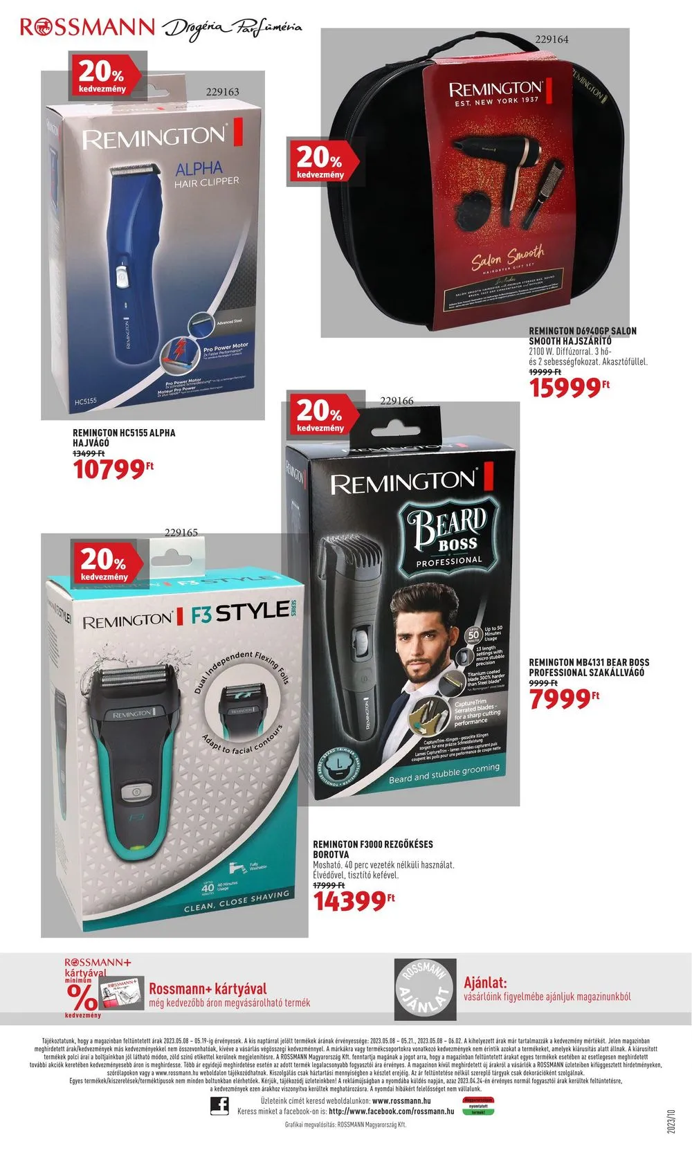 Rossmann akciós újság 05.08–05.19 – 34. oldal