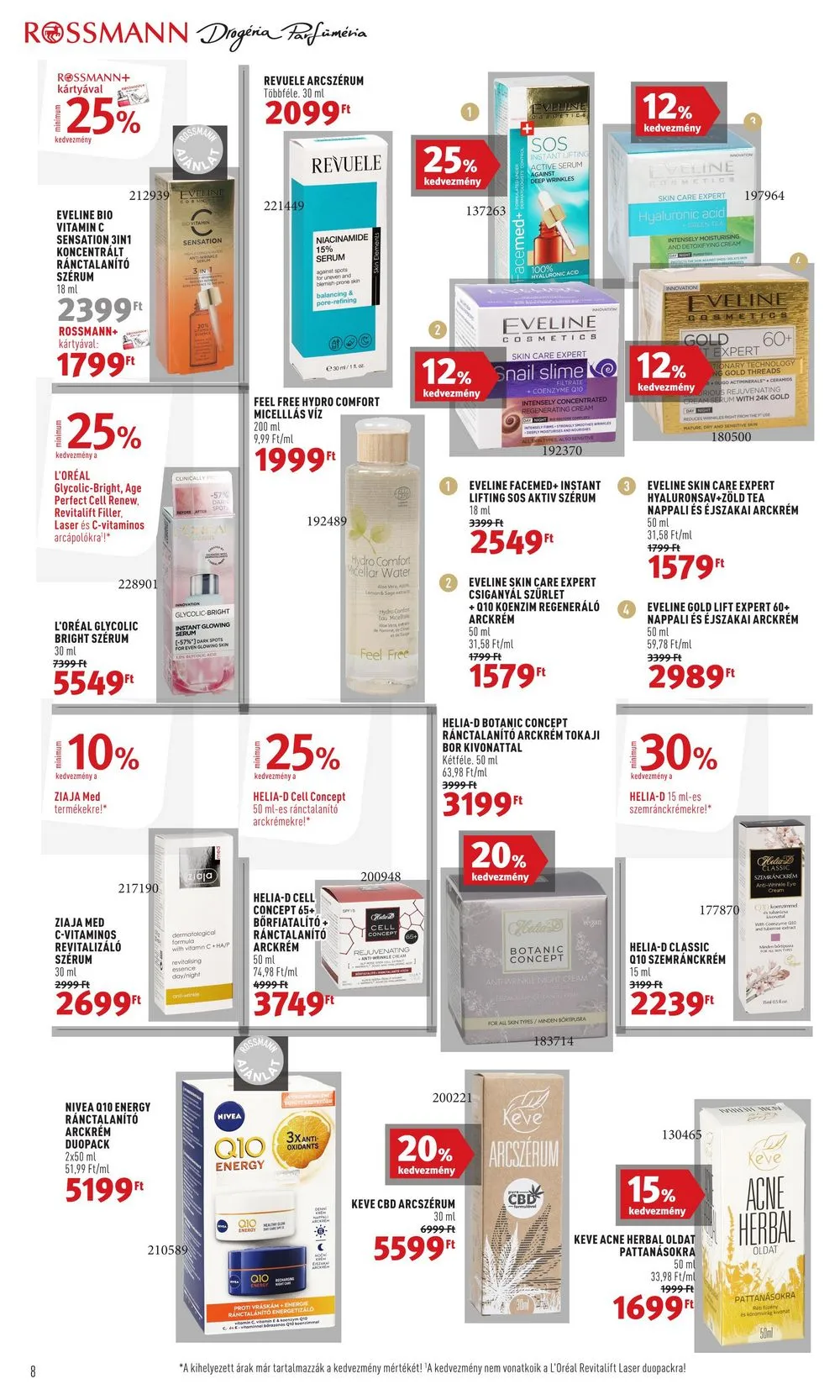 Rossmann akciós újság 05.08–05.19 – 8. oldal