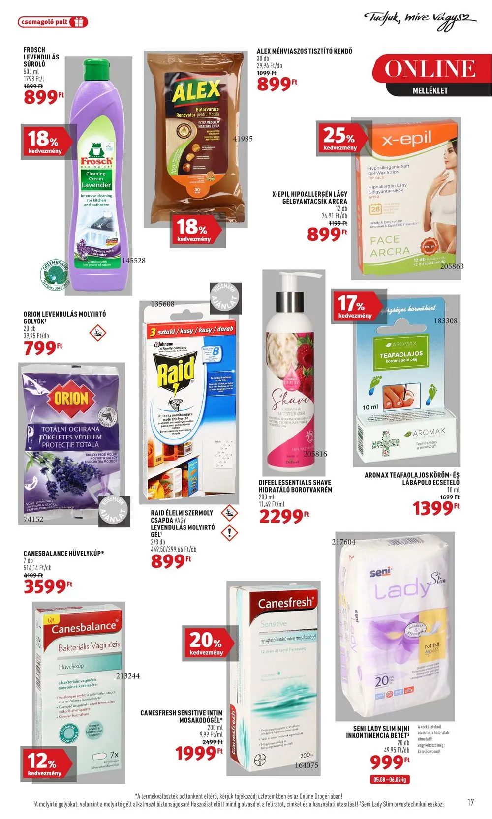 Rossmann akciós újság 05.22–06.02 – 19. oldal