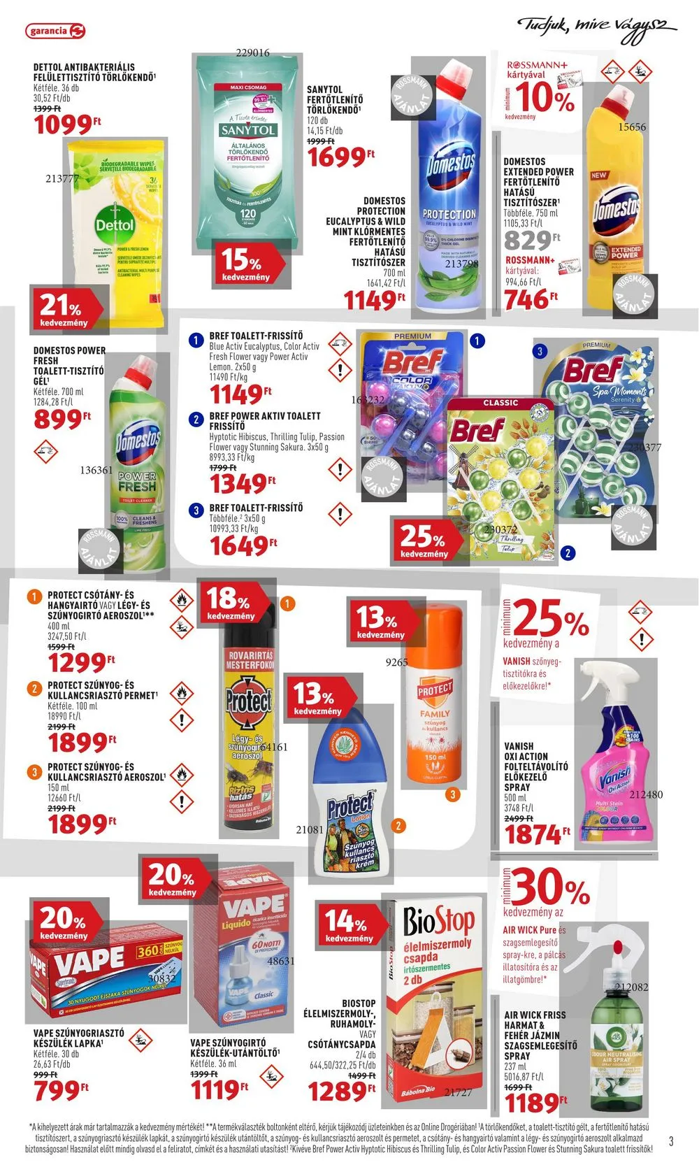 Rossmann akciós újság 05.22–06.02 – 3. oldal