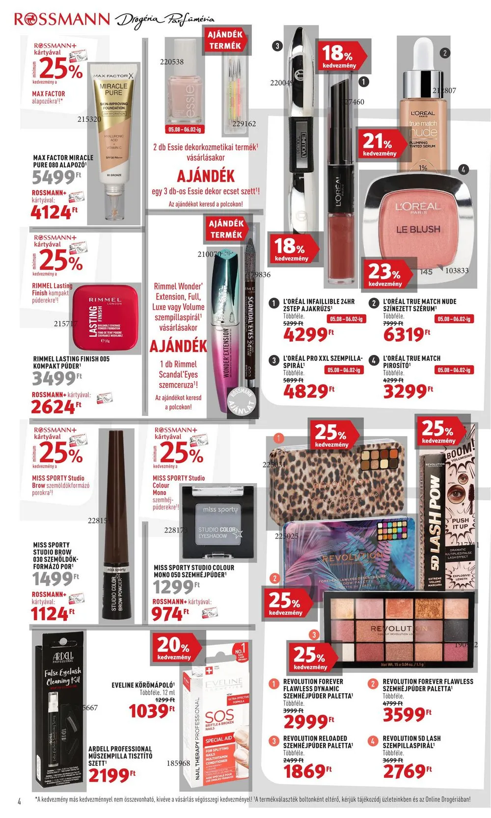 Rossmann akciós újság 05.22–06.02 – 4. oldal