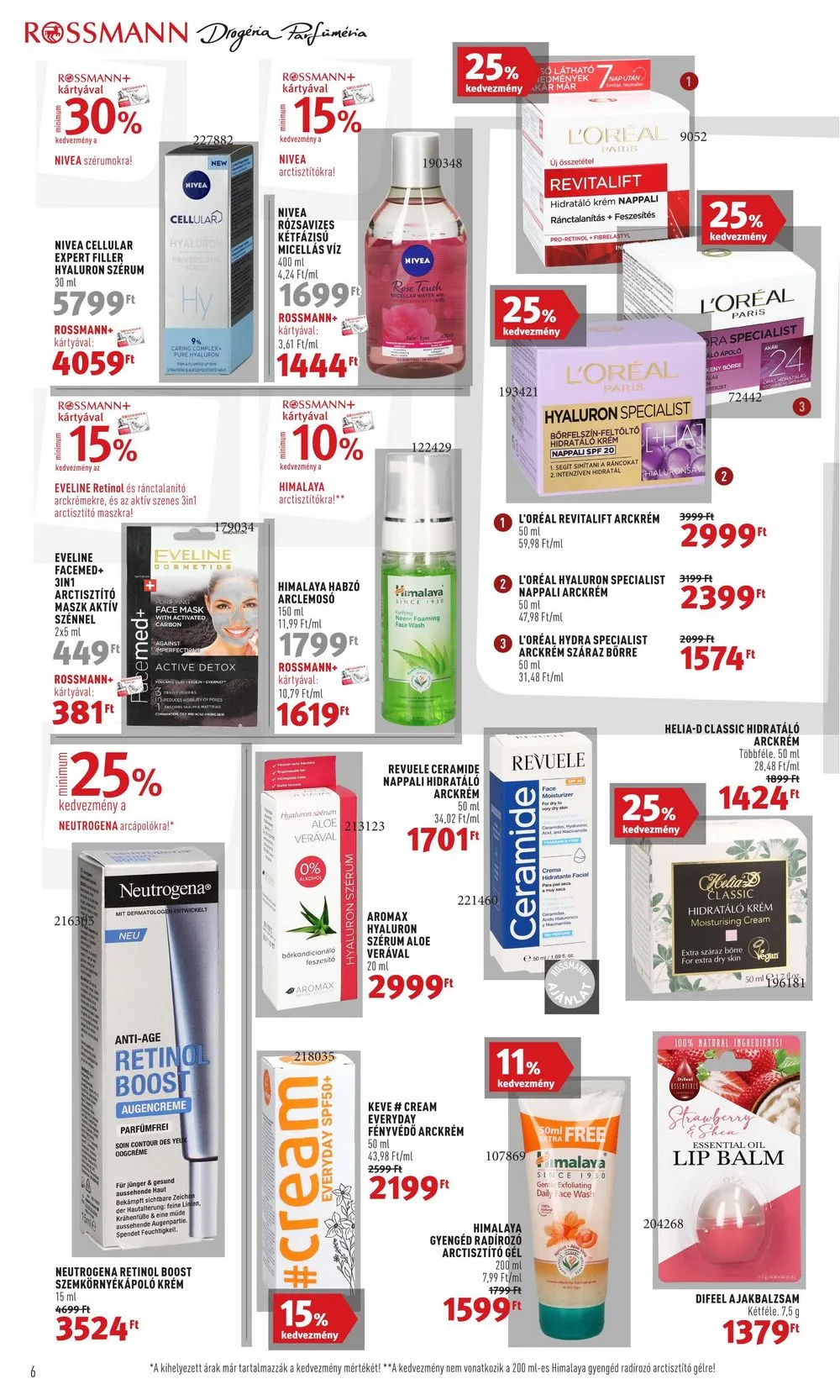 Rossmann akciós újság 05.22–06.02 – 6. oldal