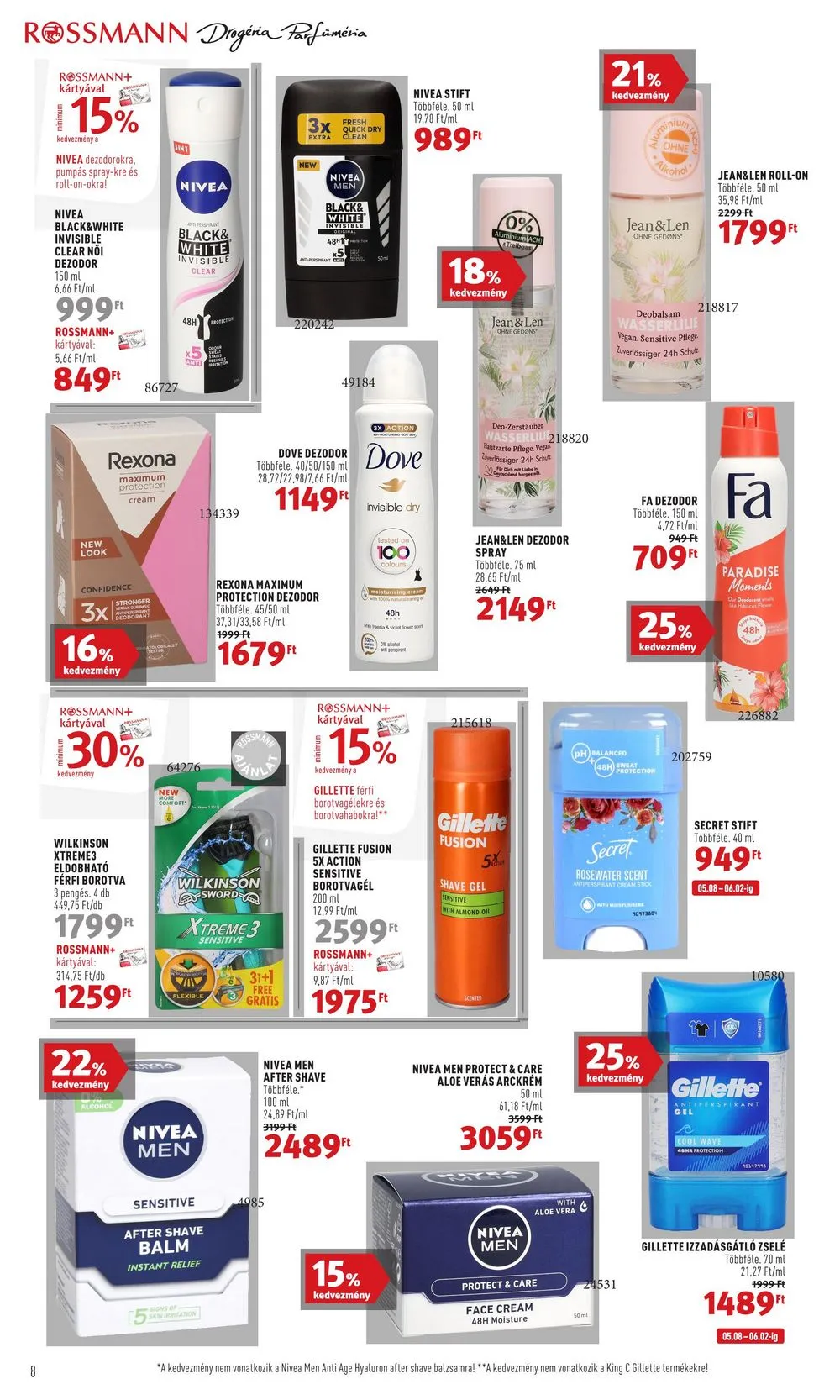 Rossmann akciós újság 05.22–06.02 – 8. oldal