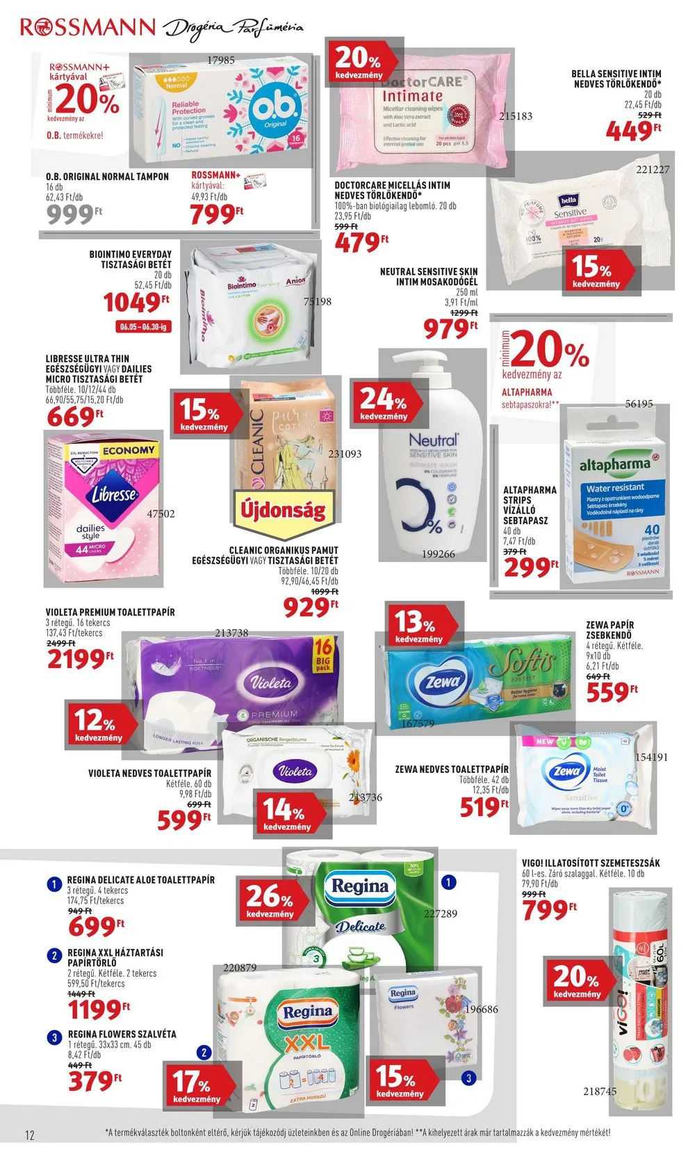 Rossmann akciós újság 06.19–06.30 – 14. oldal