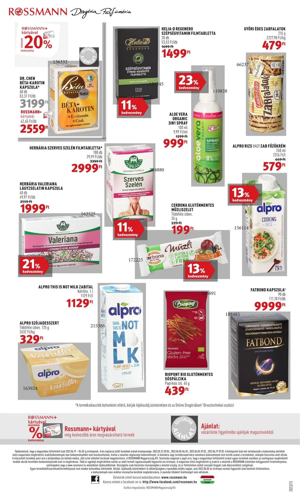 Rossmann akciós újság 06.19–06.30 – 26. oldal
