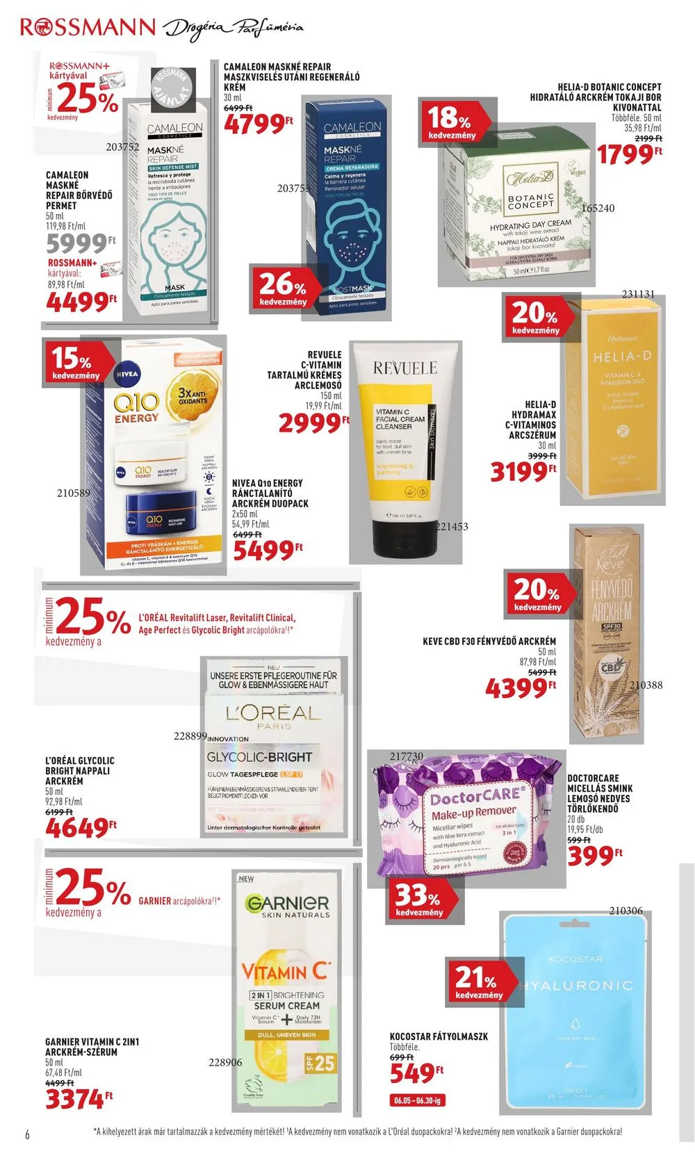 Rossmann akciós újság 06.19–06.30 – 6. oldal
