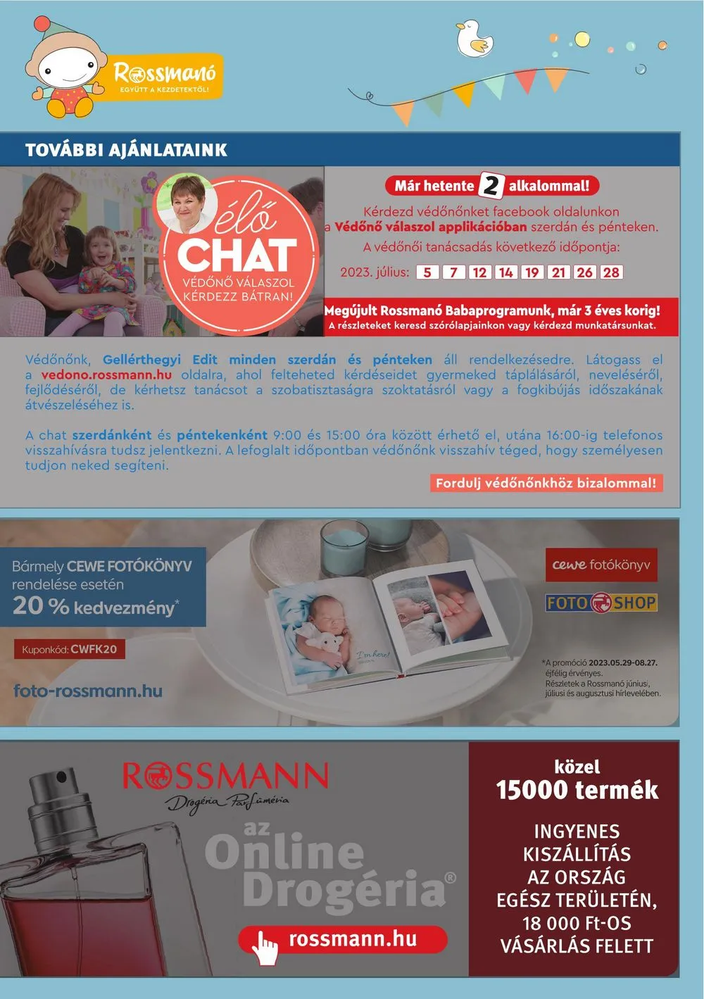 Rossmann akciós újság 07.03–07.30 – 10. oldal
