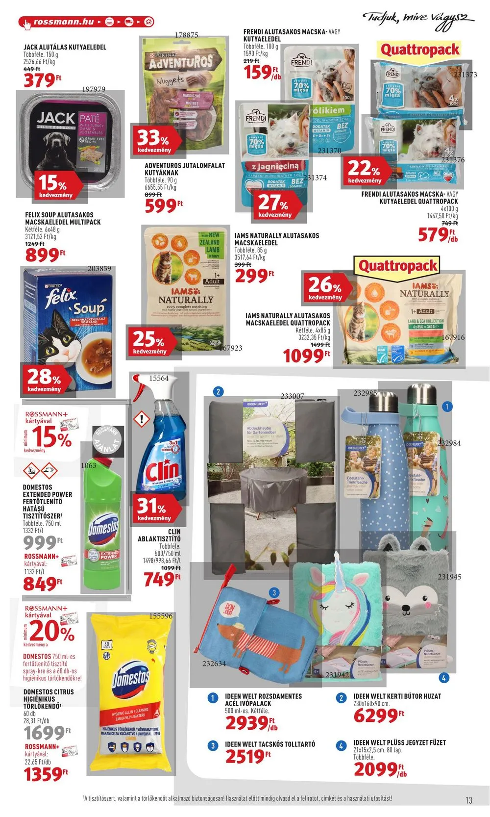 Rossmann akciós újság 07.24–08.04 – 15. oldal