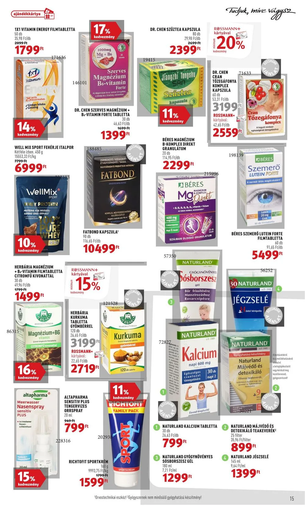 Rossmann akciós újság 07.24–08.04 – 17. oldal