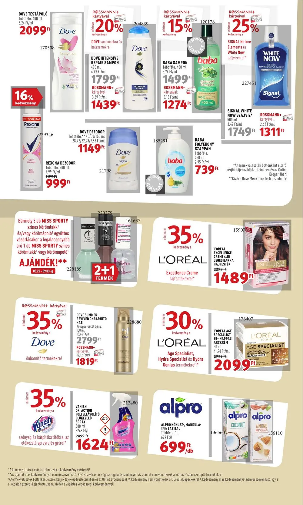 Rossmann akciós újság 07.24–08.04 – 18. oldal
