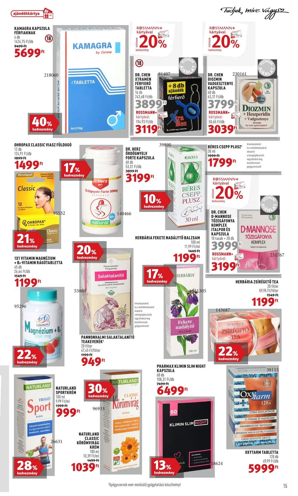 Rossmann akciós újság 08.07–08.18 – 17. oldal