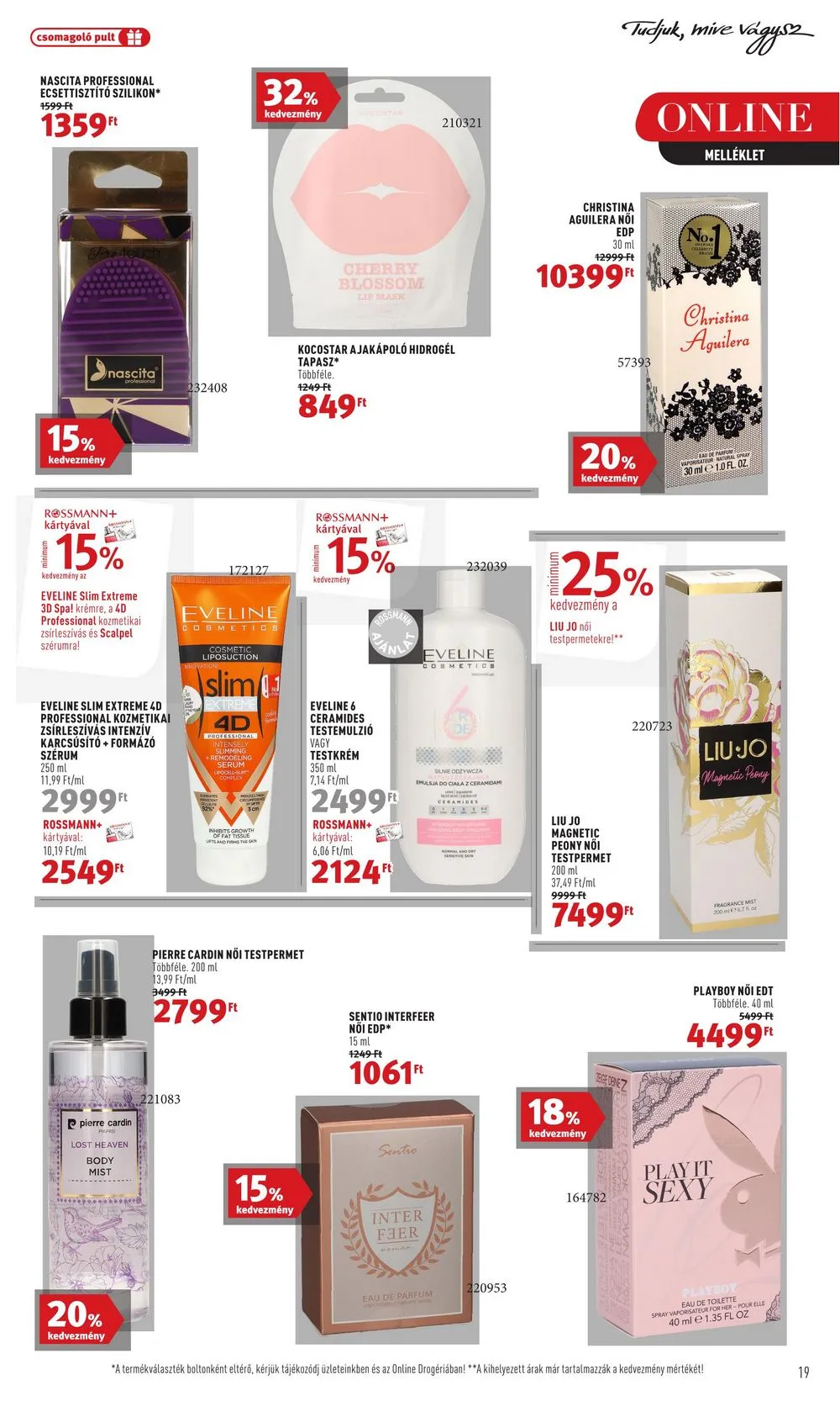 Rossmann akciós újság 08.07–08.18 – 21. oldal