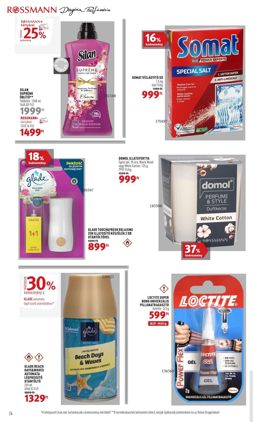 Rossmann akciós újság 08.07–08.18 – 26. oldal