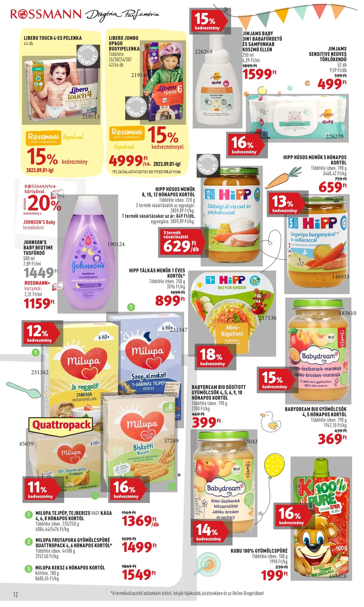 Rossmann akciós újság 08.21–09.01 – 14. oldal
