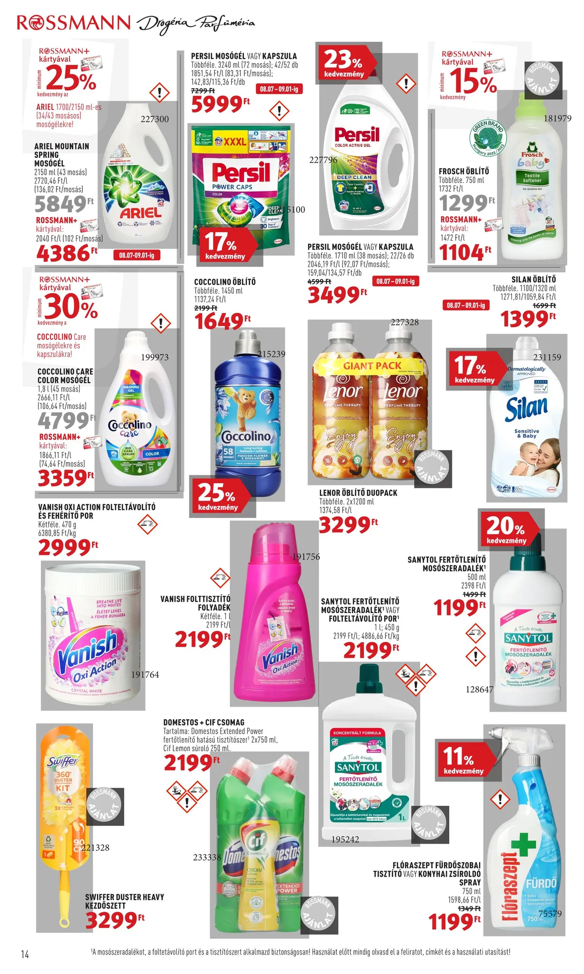 Rossmann akciós újság 08.21–09.01 – 16. oldal