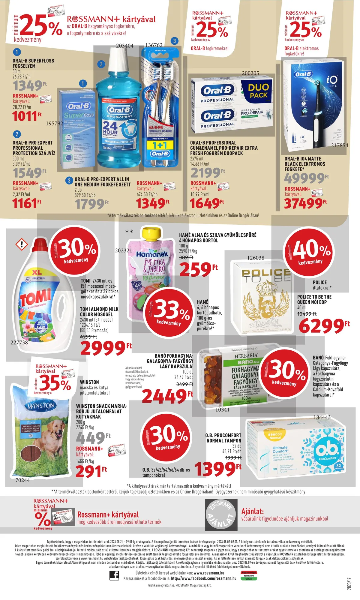 Rossmann akciós újság 08.21–09.01 – 18. oldal