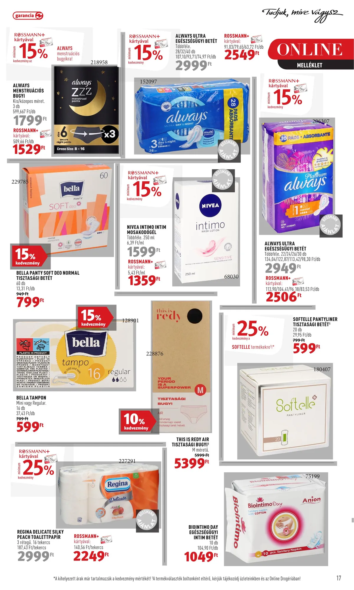 Rossmann akciós újság 08.21–09.01 – 19. oldal