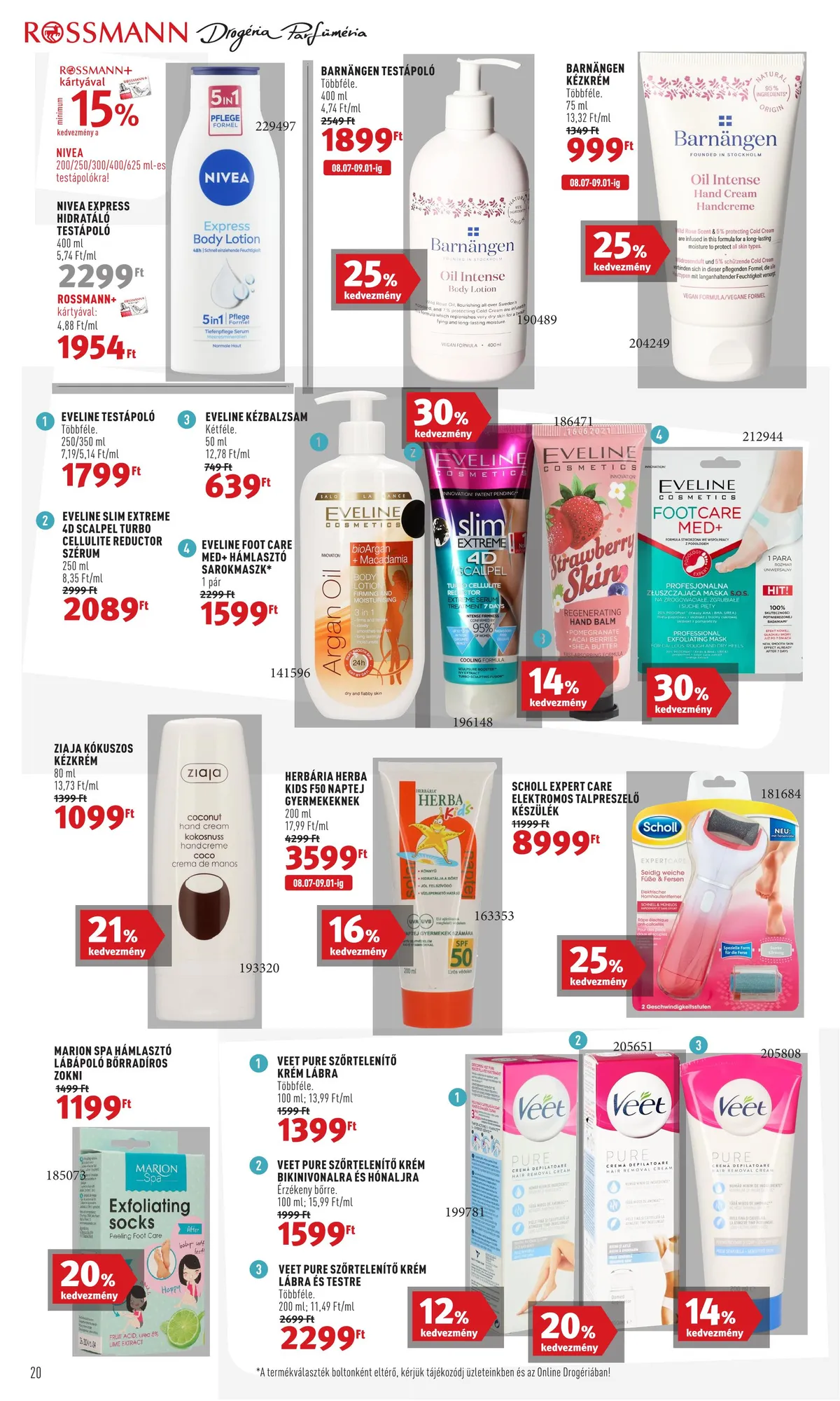 Rossmann akciós újság 08.21–09.01 – 22. oldal