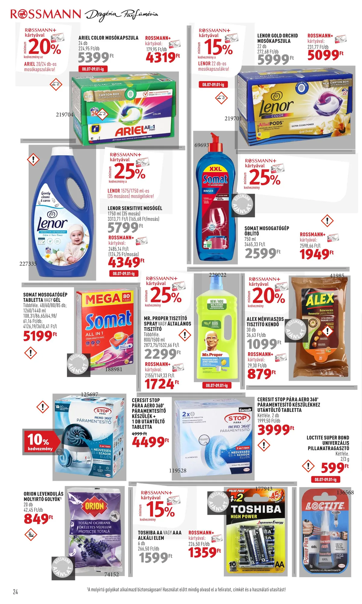 Rossmann akciós újság 08.21–09.01 – 26. oldal