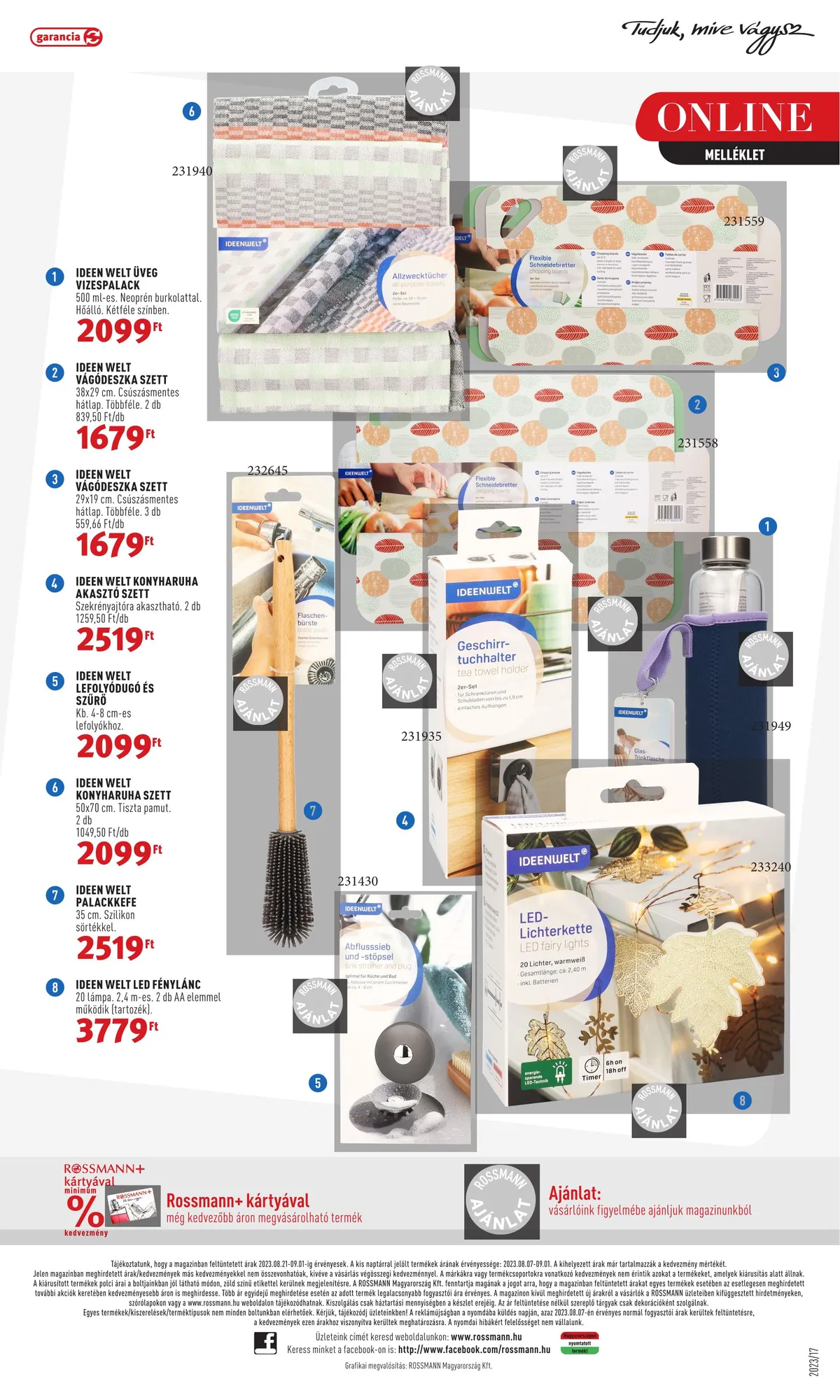 Rossmann akciós újság 08.21–09.01 – 29. oldal
