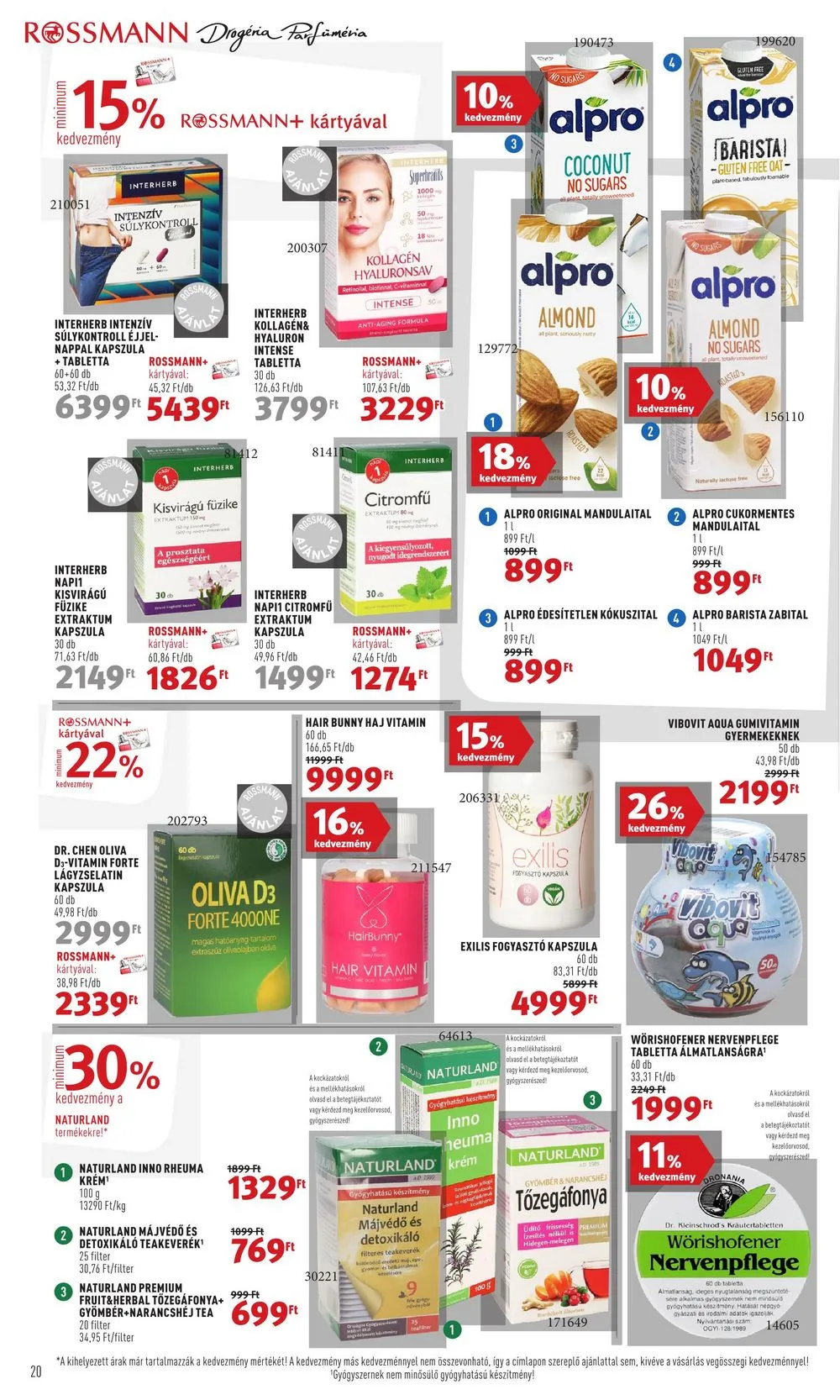 Rossmann akciós újság 09.04–09.15 – 22. oldal