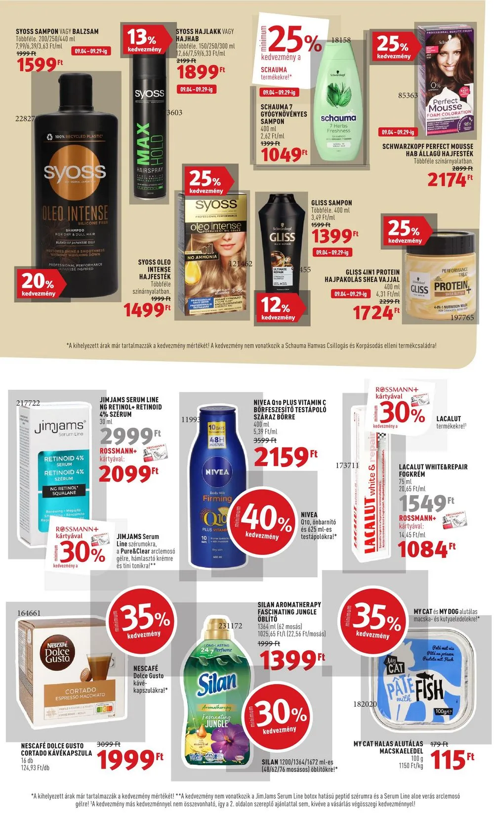 Rossmann akciós újság 09.04–09.15 – 26. oldal