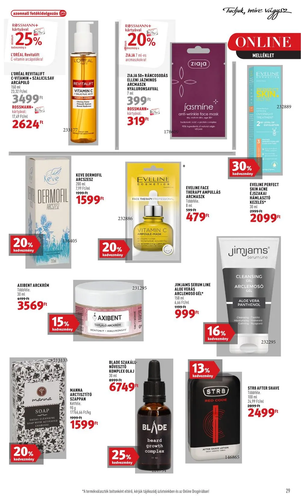 Rossmann akciós újság 09.04–09.15 – 31. oldal