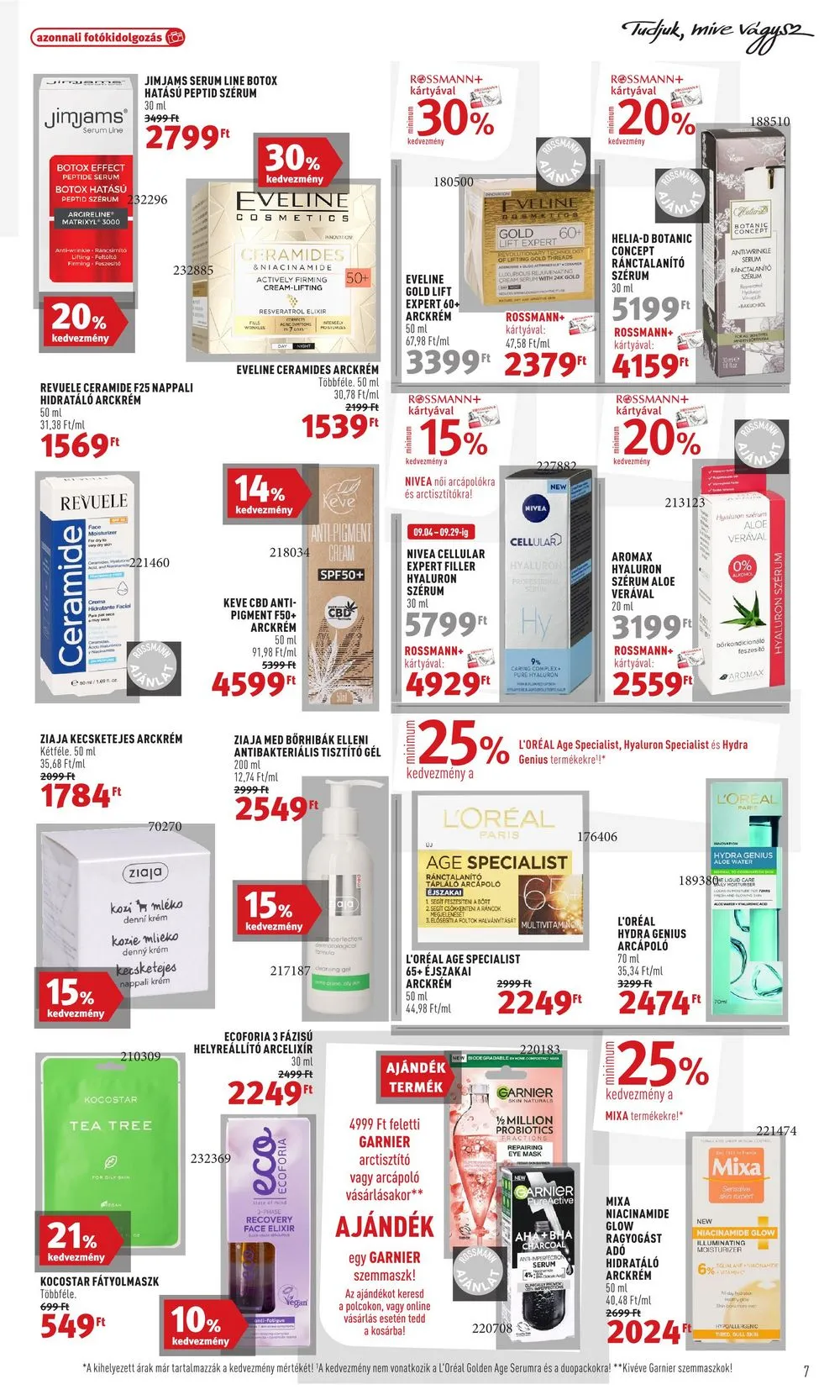 Rossmann akciós újság 09.04–09.15 – 7. oldal
