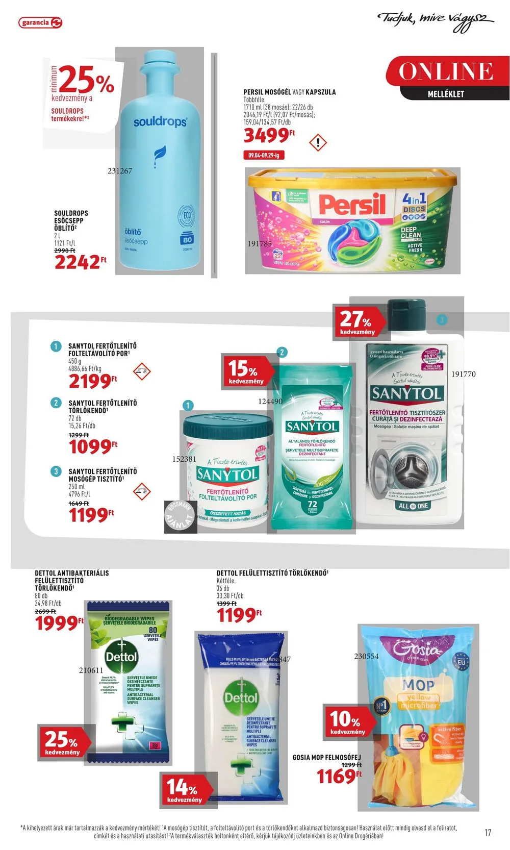 Rossmann akciós újság 09.18–09.29 – 19. oldal