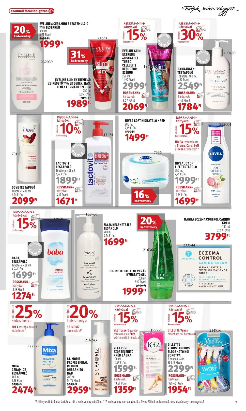 Rossmann akciós újság 09.18–09.29 – 7. oldal