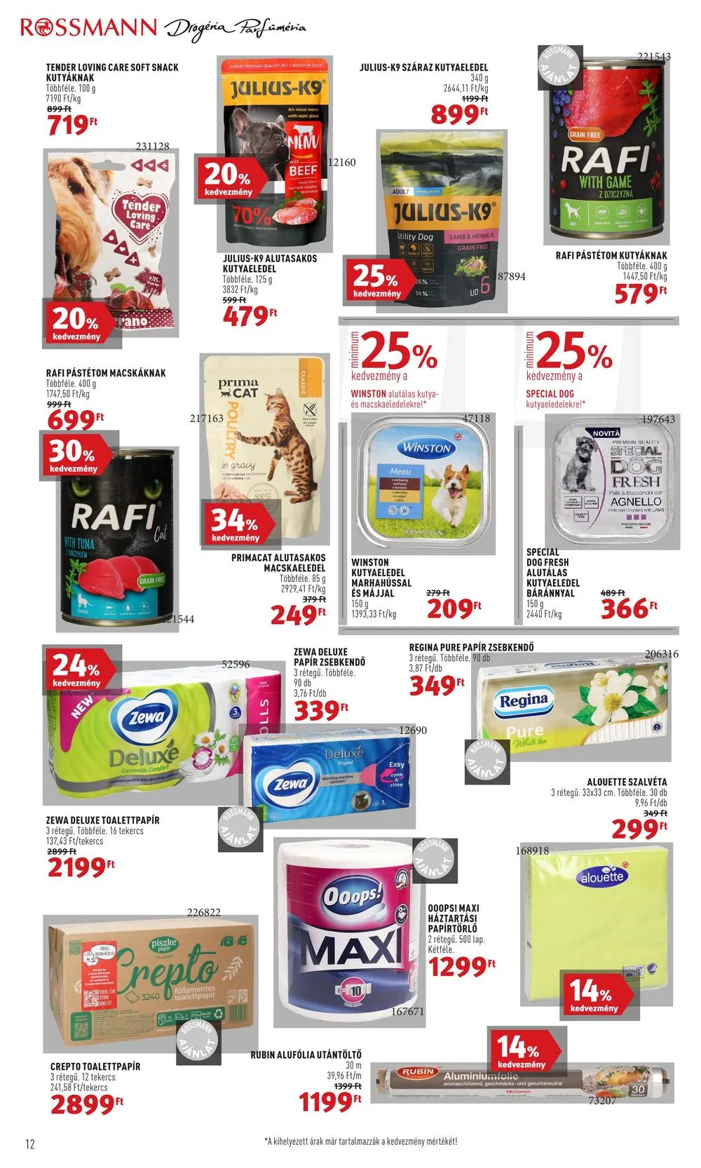 Rossmann akciós újság 10.02–10.06 – 14. oldal