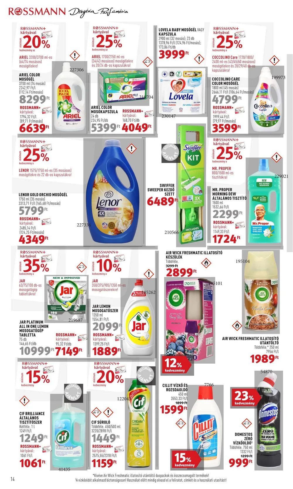 Rossmann akciós újság 10.02–10.06 – 16. oldal