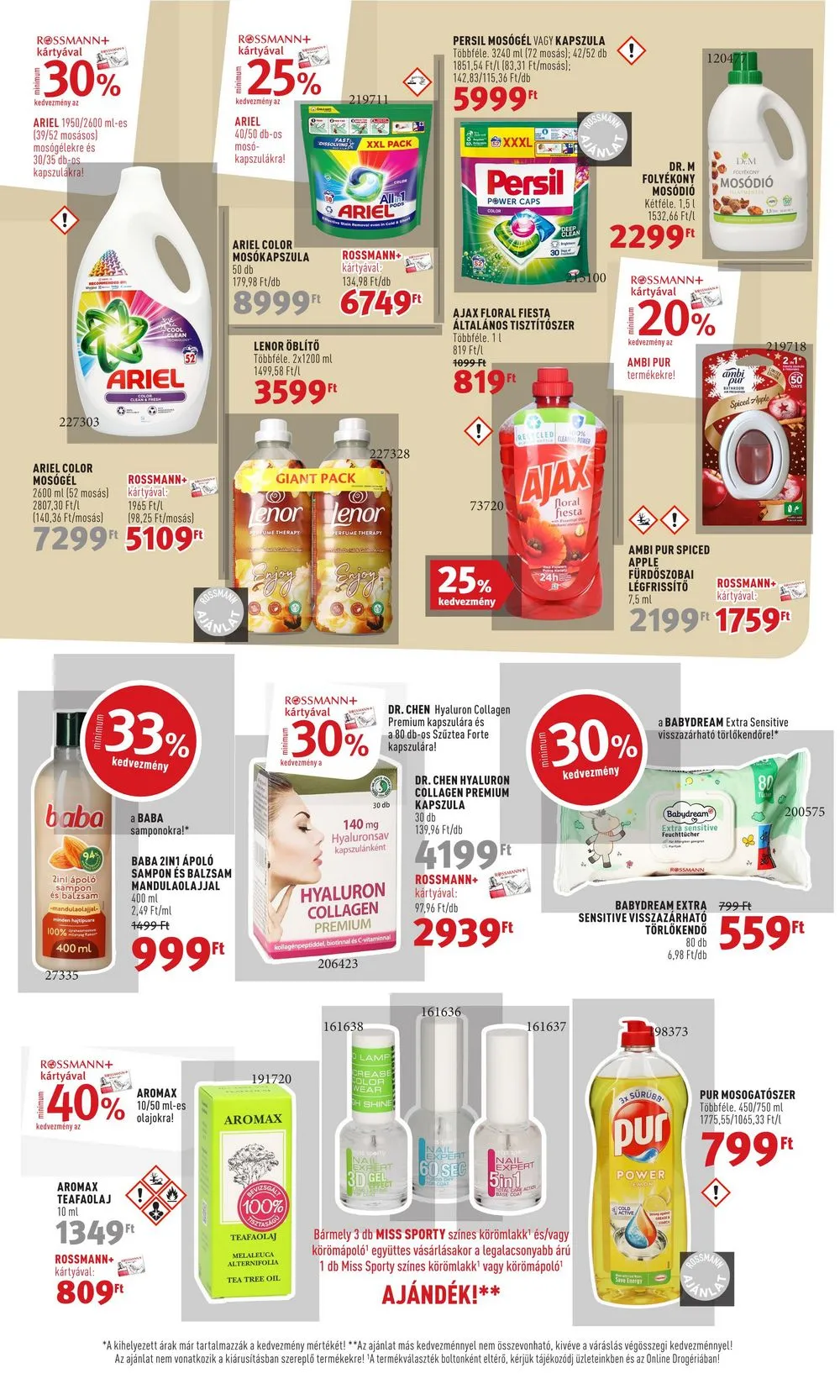 Rossmann akciós újság 10.02–10.06 – 18. oldal