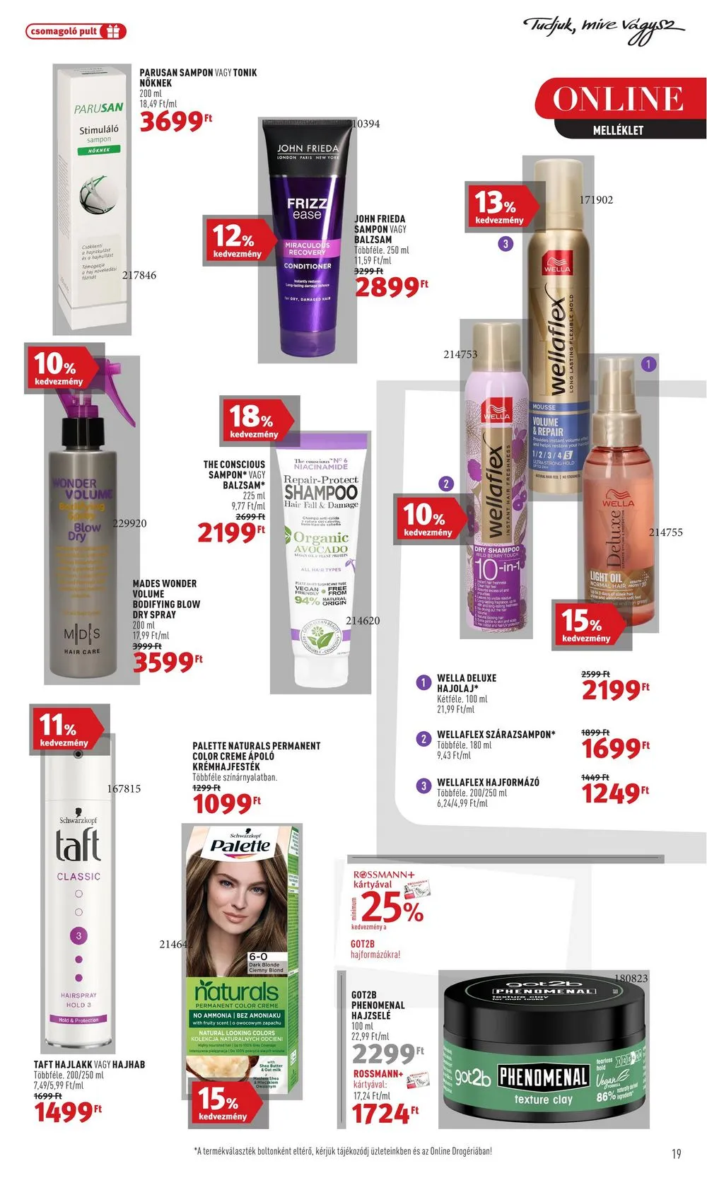 Rossmann akciós újság 10.02–10.06 – 21. oldal