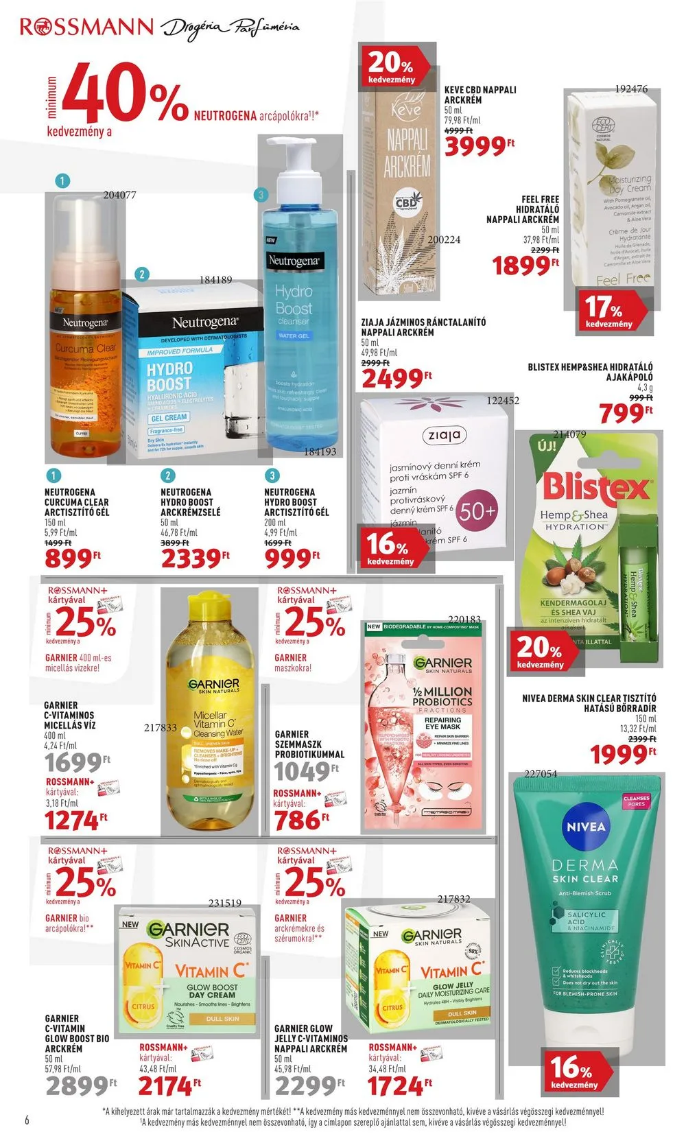 Rossmann akciós újság 10.02–10.06 – 6. oldal