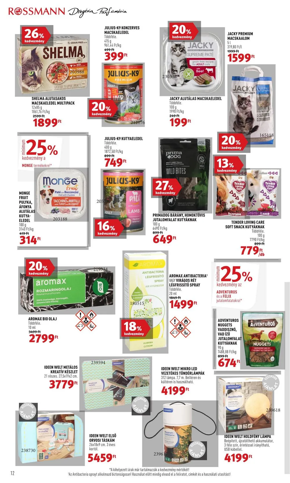 Rossmann akciós újság 12.18–12.22 – 14. oldal