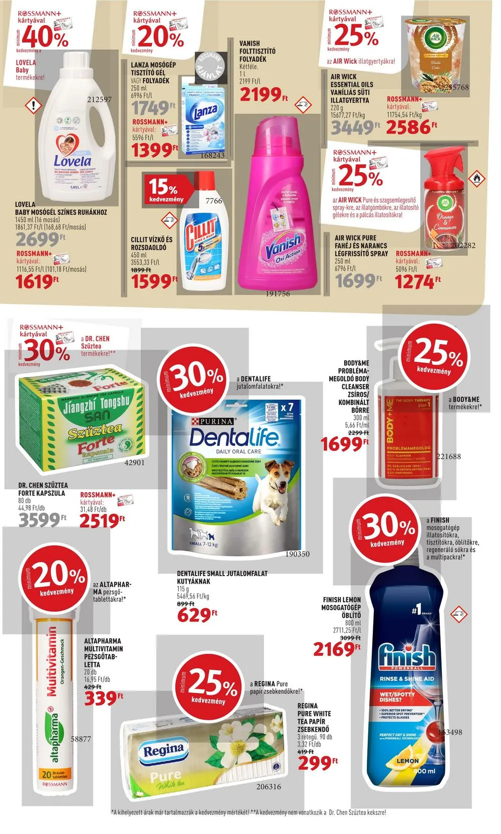Rossmann akciós újság 12.18–12.22 – 18. oldal