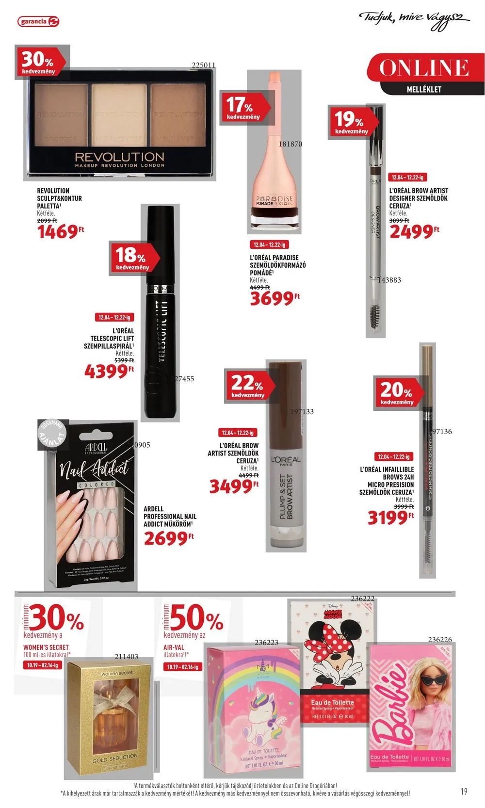 Rossmann akciós újság 12.18–12.22 – 21. oldal