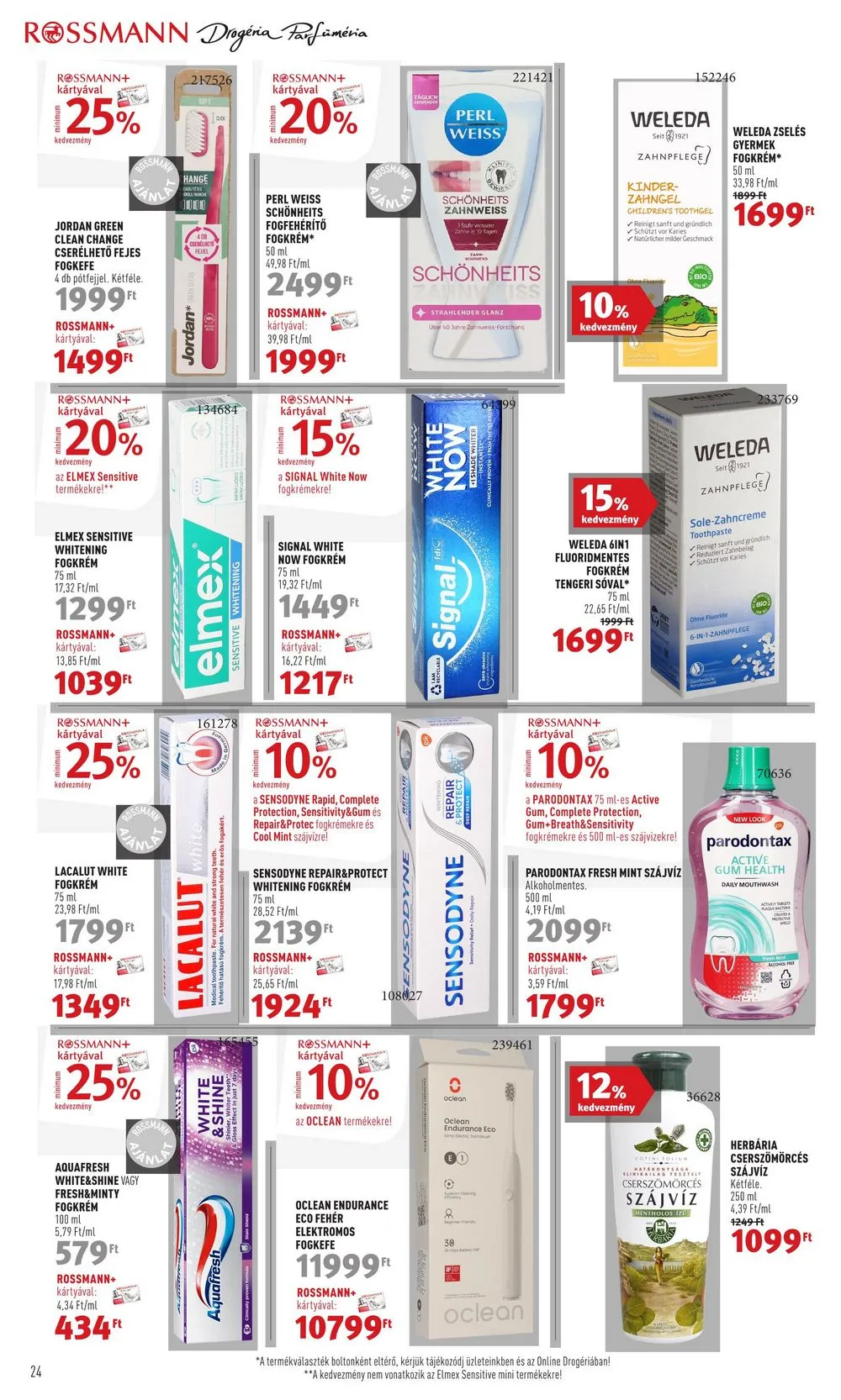 Rossmann akciós újság 12.18–12.22 – 26. oldal
