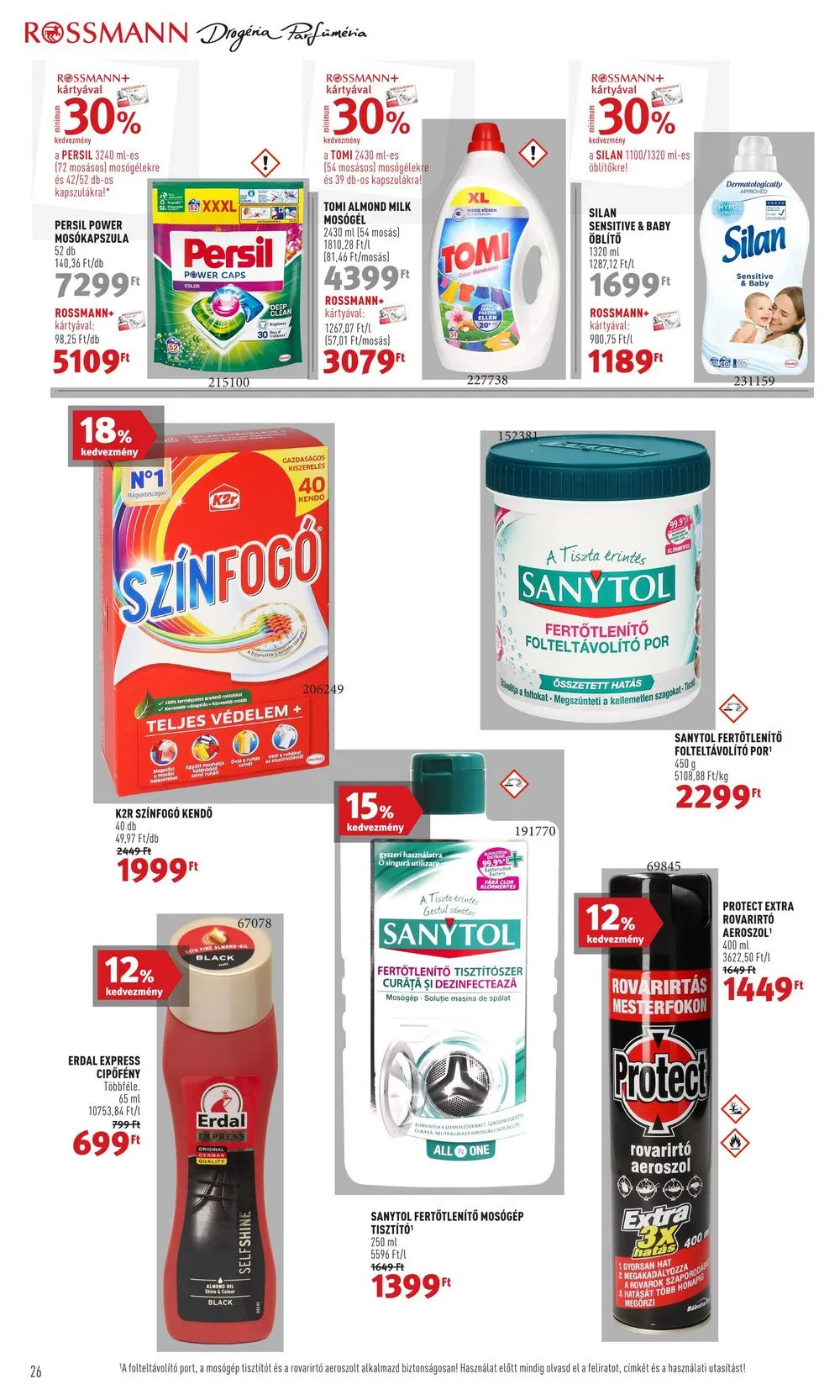 Rossmann akciós újság 12.18–12.22 – 28. oldal