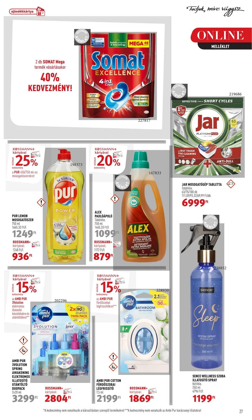 Rossmann akciós újság 12.18–12.22 – 29. oldal