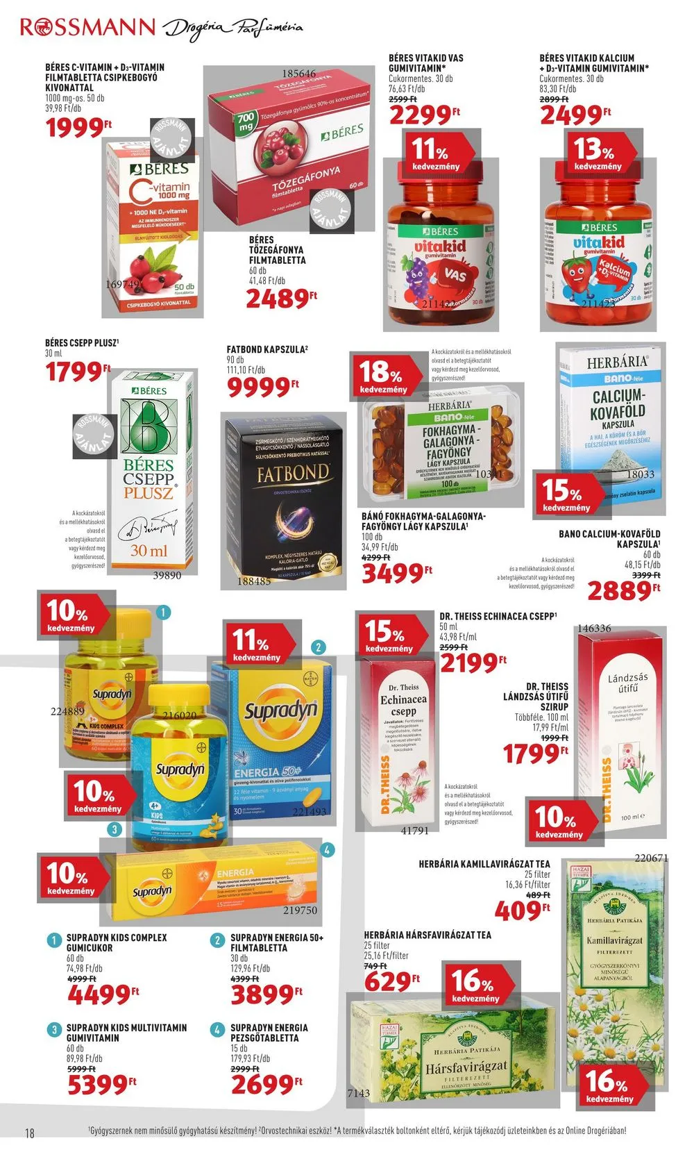 Rossmann akciós újság 01.15–01.26 – 20. oldal