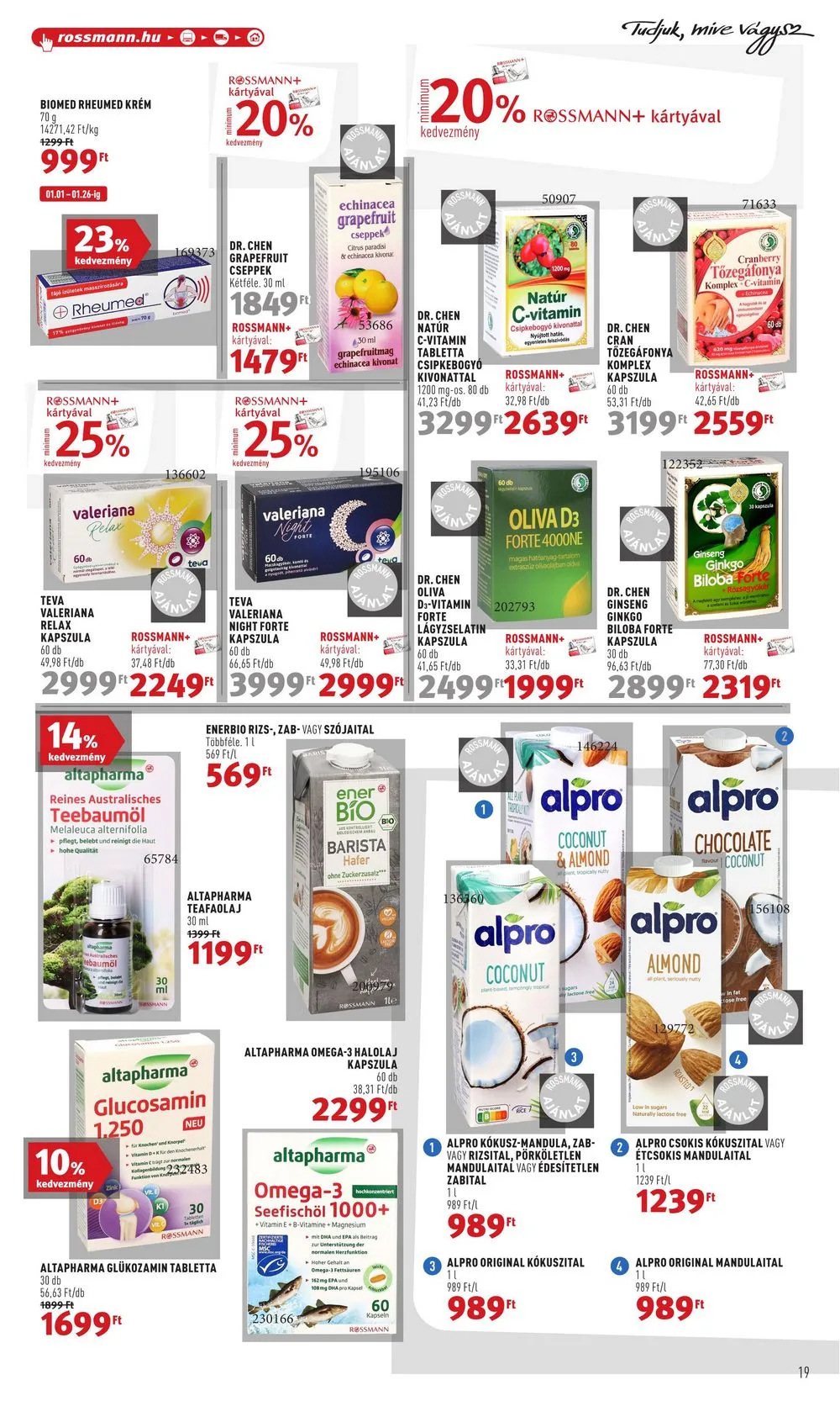 Rossmann akciós újság 01.15–01.26 – 21. oldal