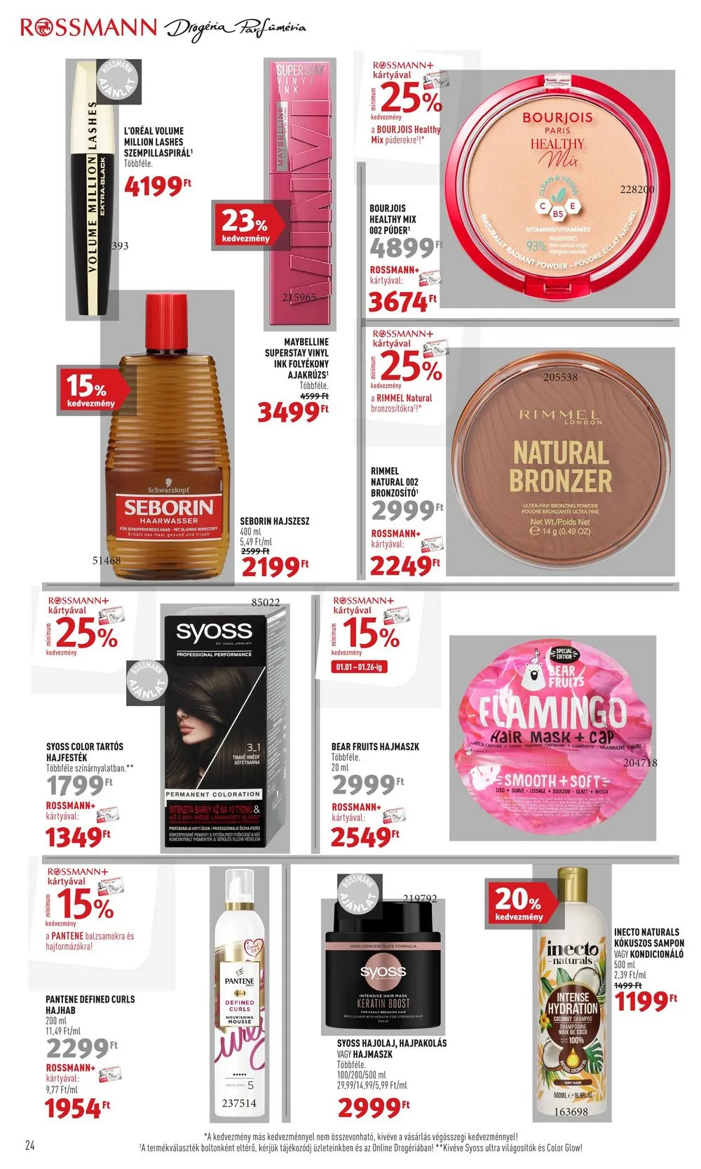Rossmann akciós újság 01.15–01.26 – 26. oldal