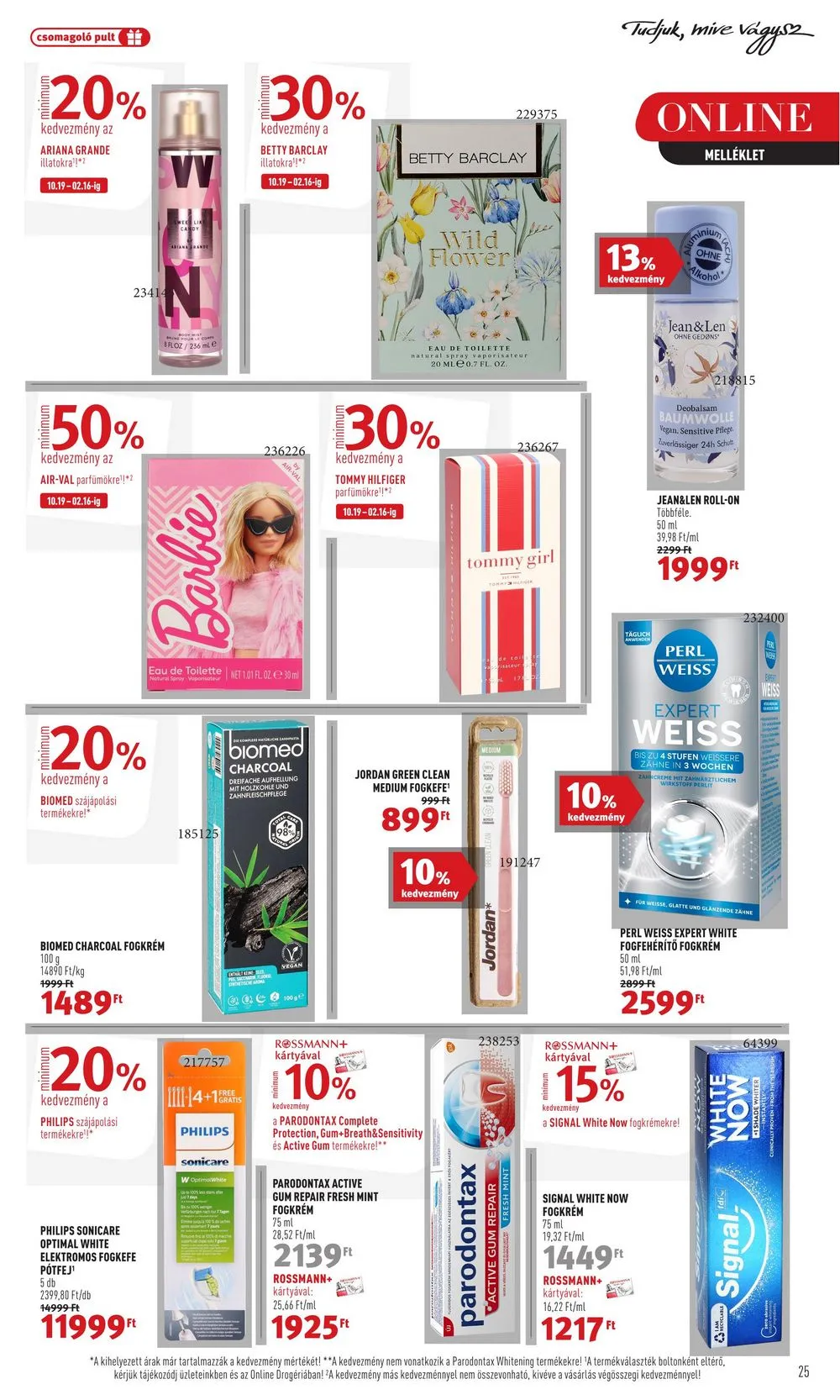 Rossmann akciós újság 01.15–01.26 – 27. oldal