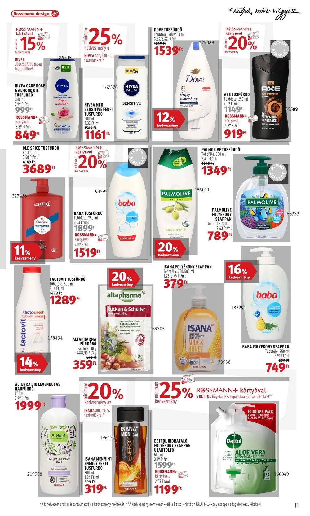 Rossmann akciós újság 01.29–02.09 – 11. oldal