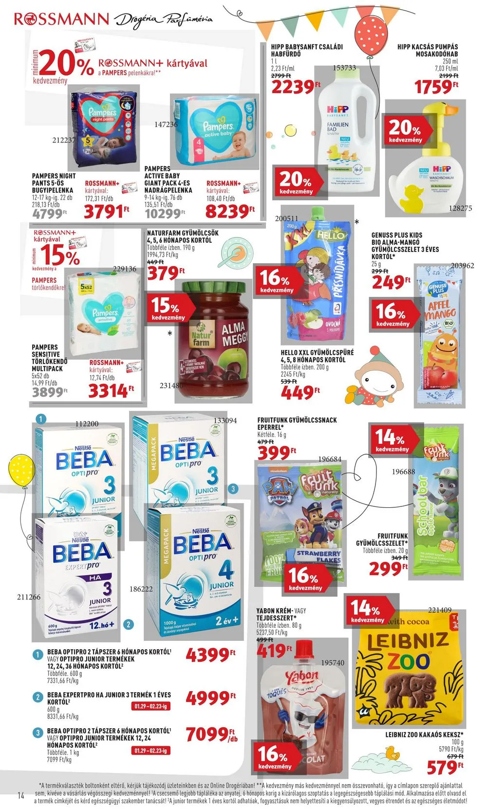 Rossmann akciós újság 01.29–02.09 – 16. oldal