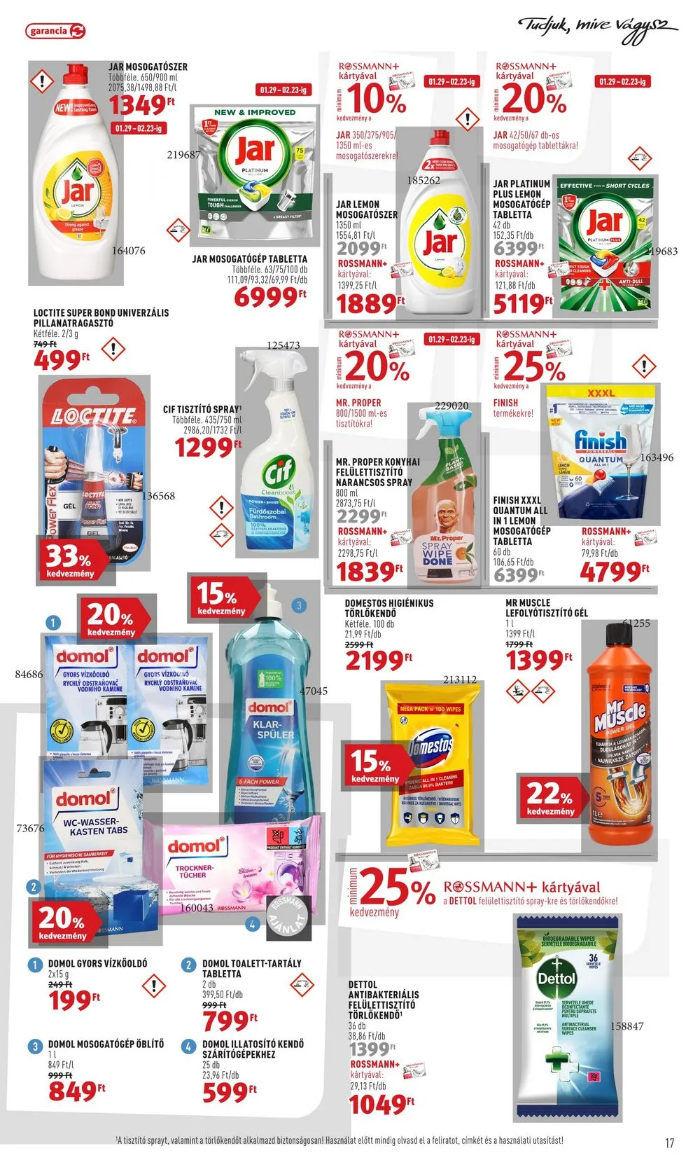 Rossmann akciós újság 01.29–02.09 – 19. oldal