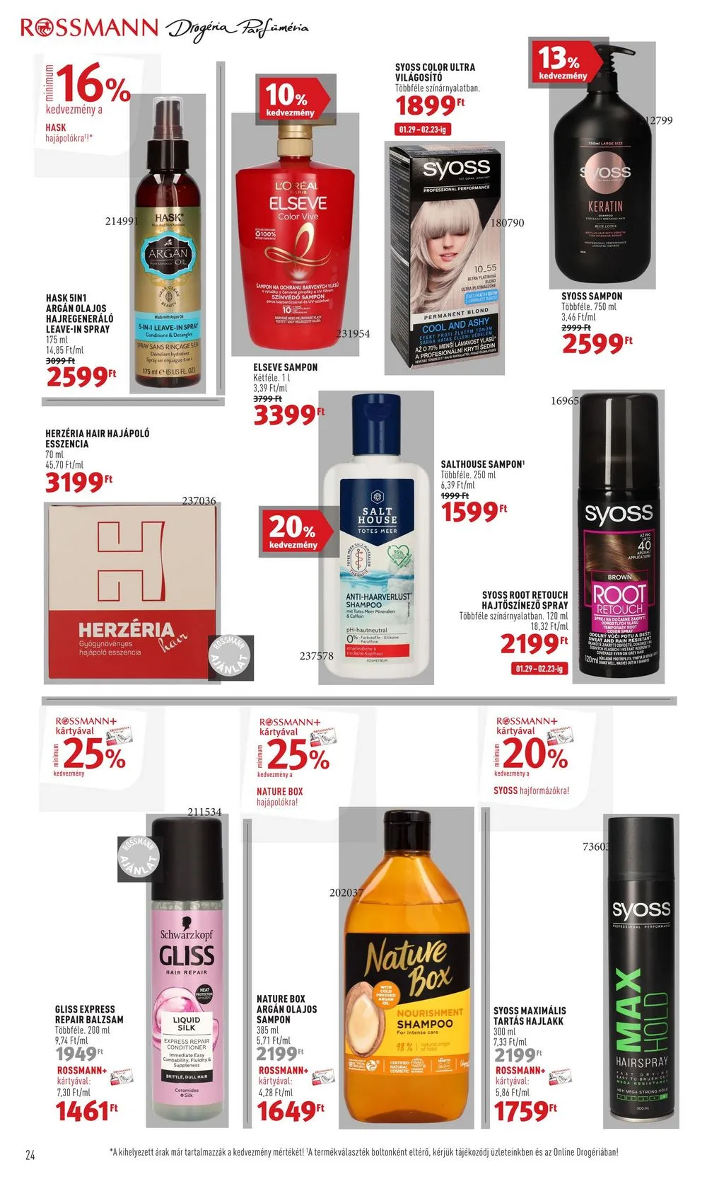 Rossmann akciós újság 01.29–02.09 – 26. oldal
