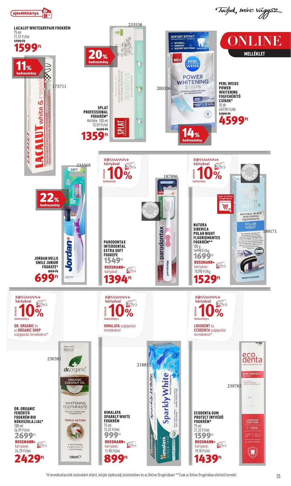 Rossmann akciós újság 01.29–02.09 – 27. oldal